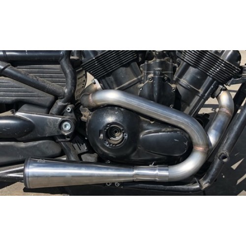 2 Into One VRod Exhaust